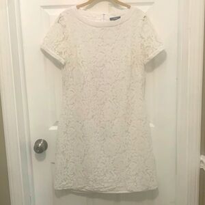 Formal Chaps size 12 lace dress Like New